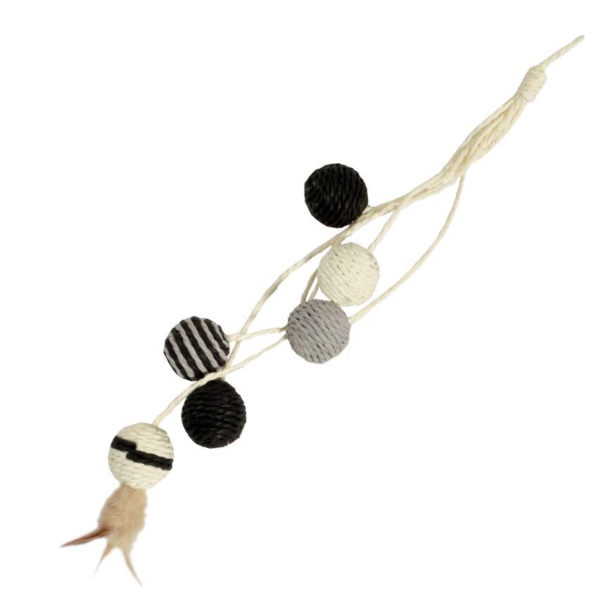 Igračka za mace Bille crna 52cm