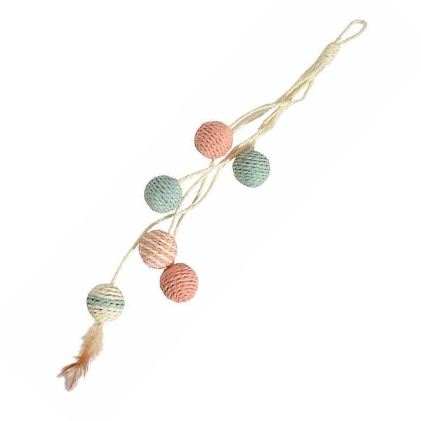 Igračka za mace Bille pink 52cm