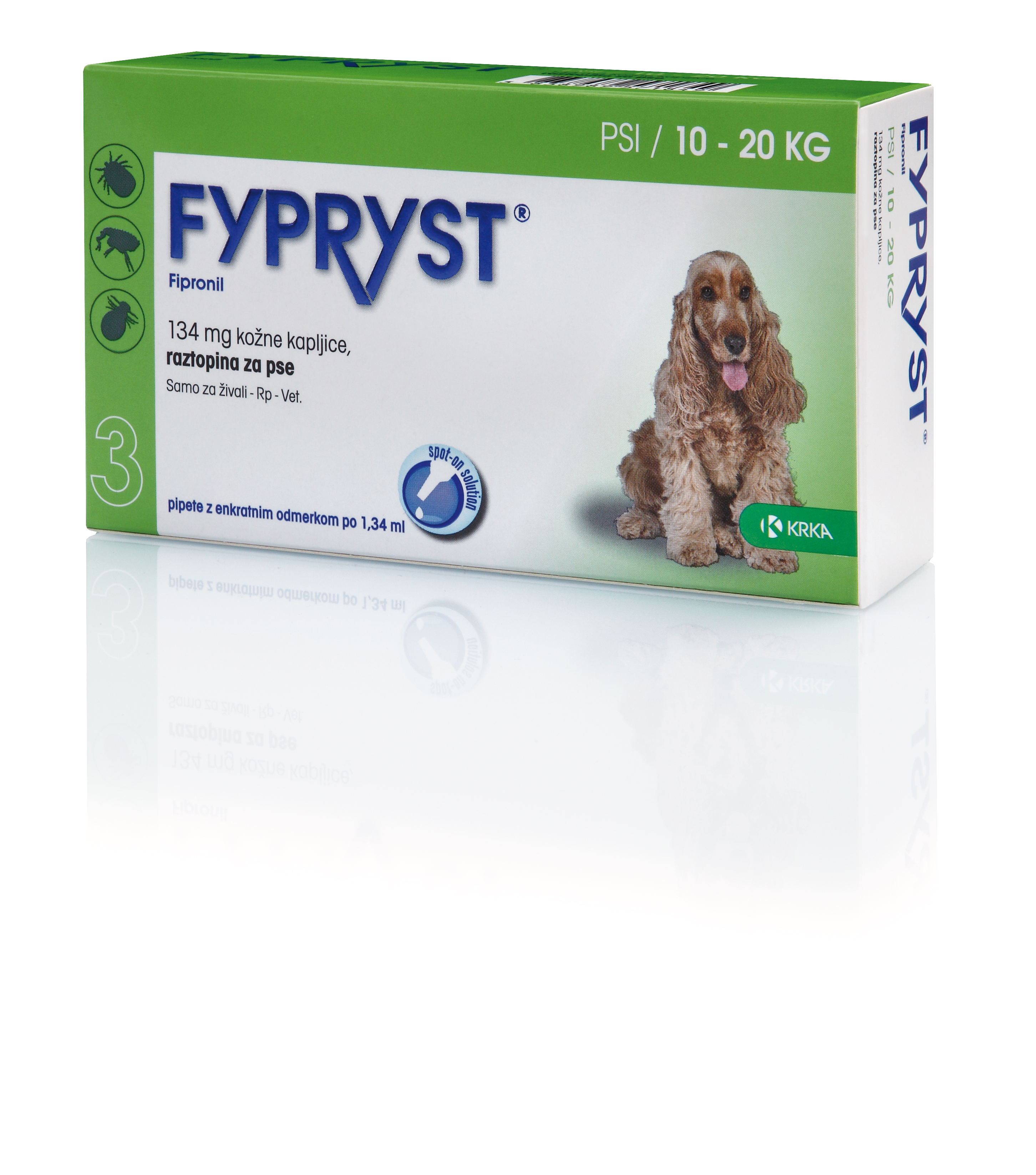 Fypryst 10-20kg 1.34ml M pip. 1/3