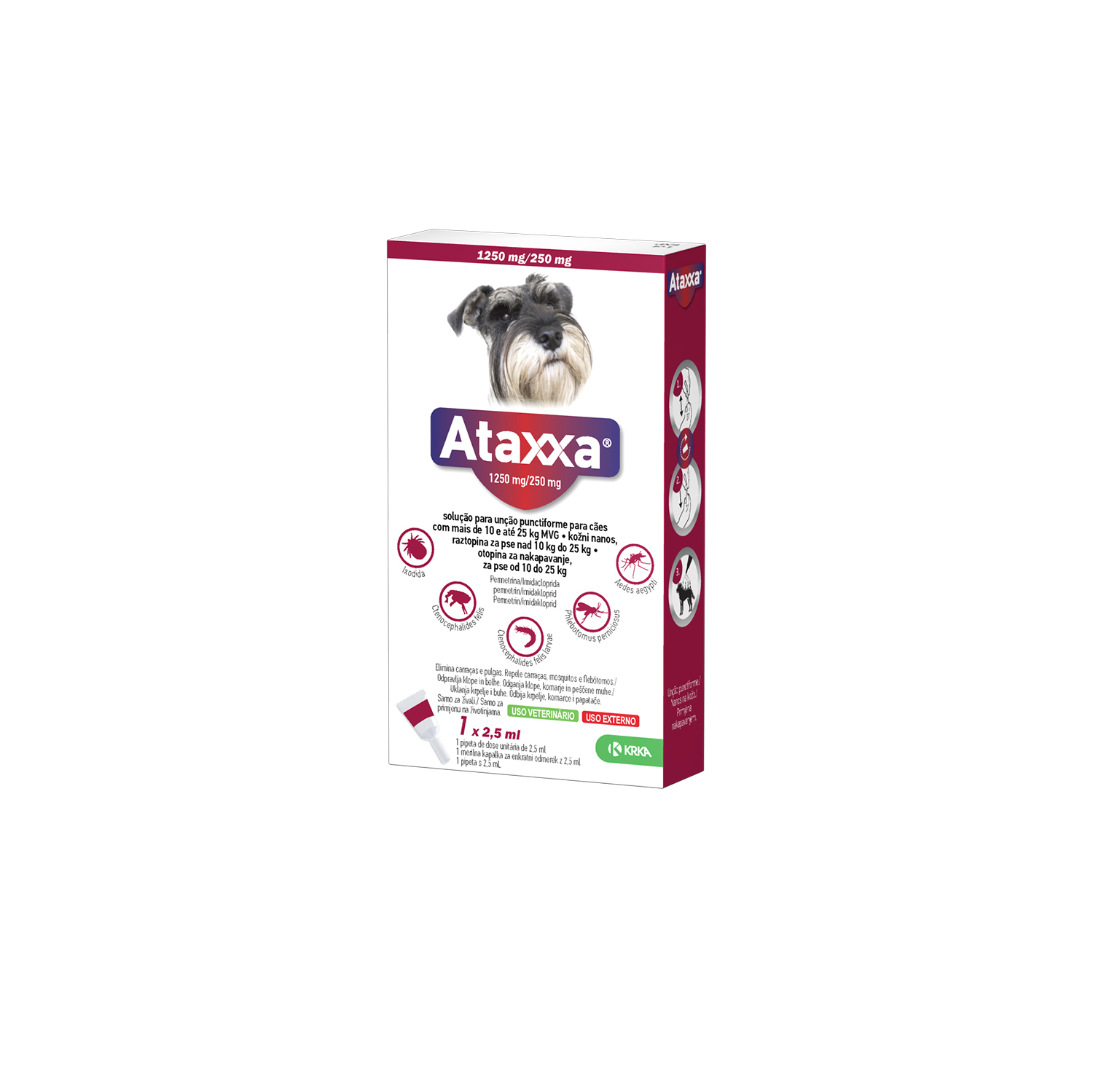 Ataxxa 10-25kg 1250mg pip. 1/12 psi