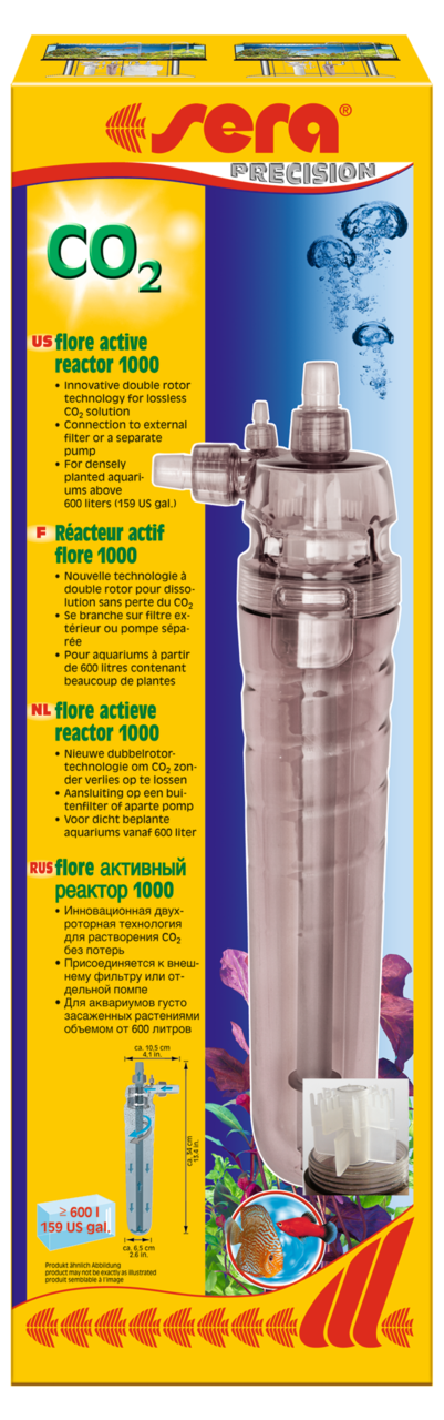 Sera Flore CO2 active reactor 1000