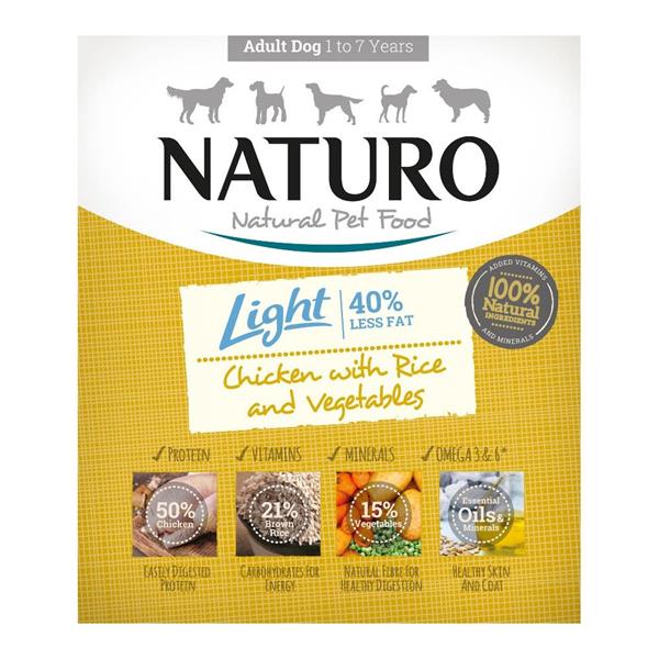 Naturo pašteta 400g Light pile/riža/povrće 1/7