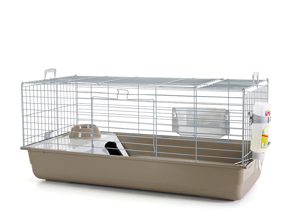 Kavez 80x50x45cm Nero 2 De Luxe sivi