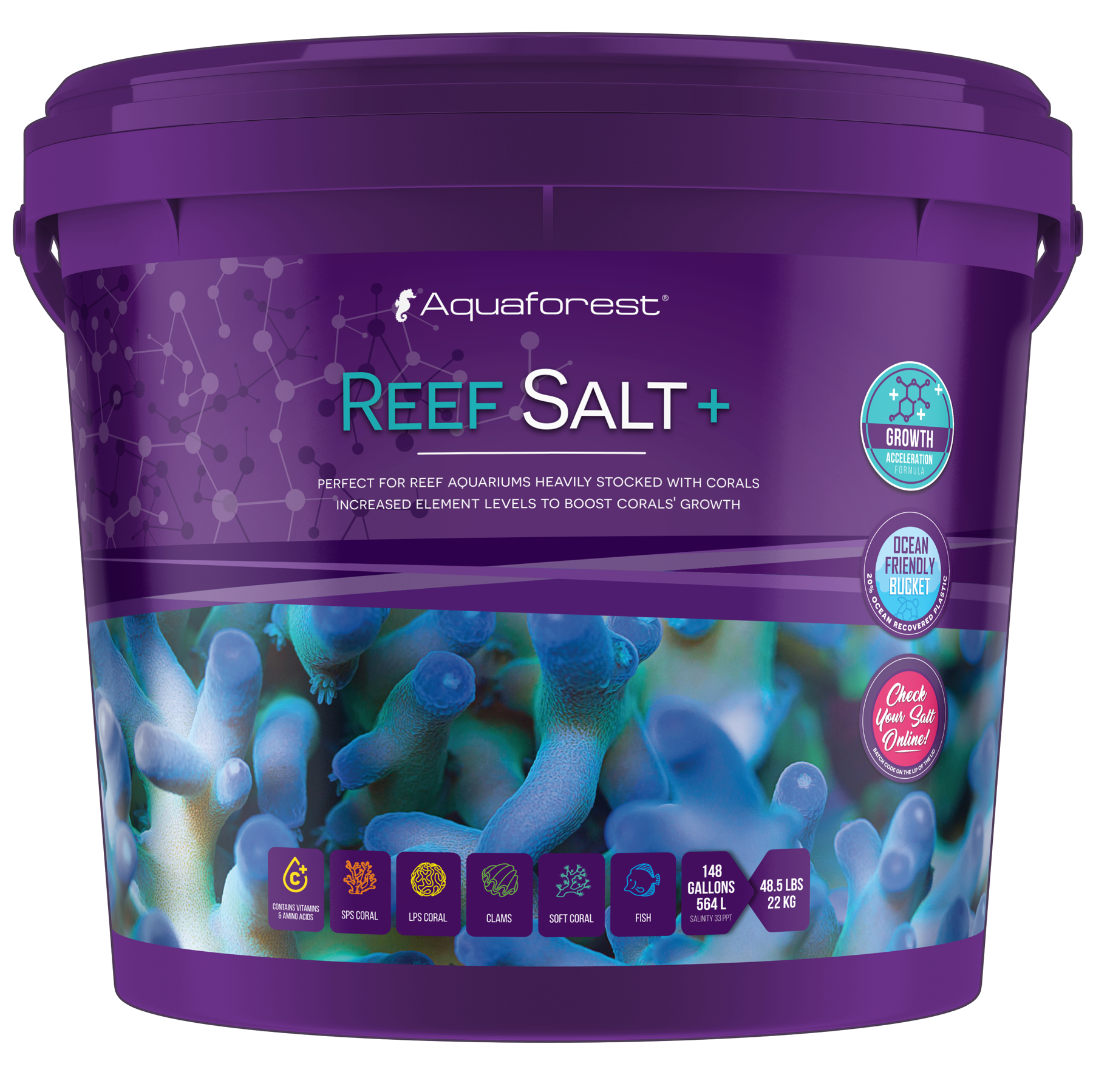 Aquaforest Reef salt+ 22kg