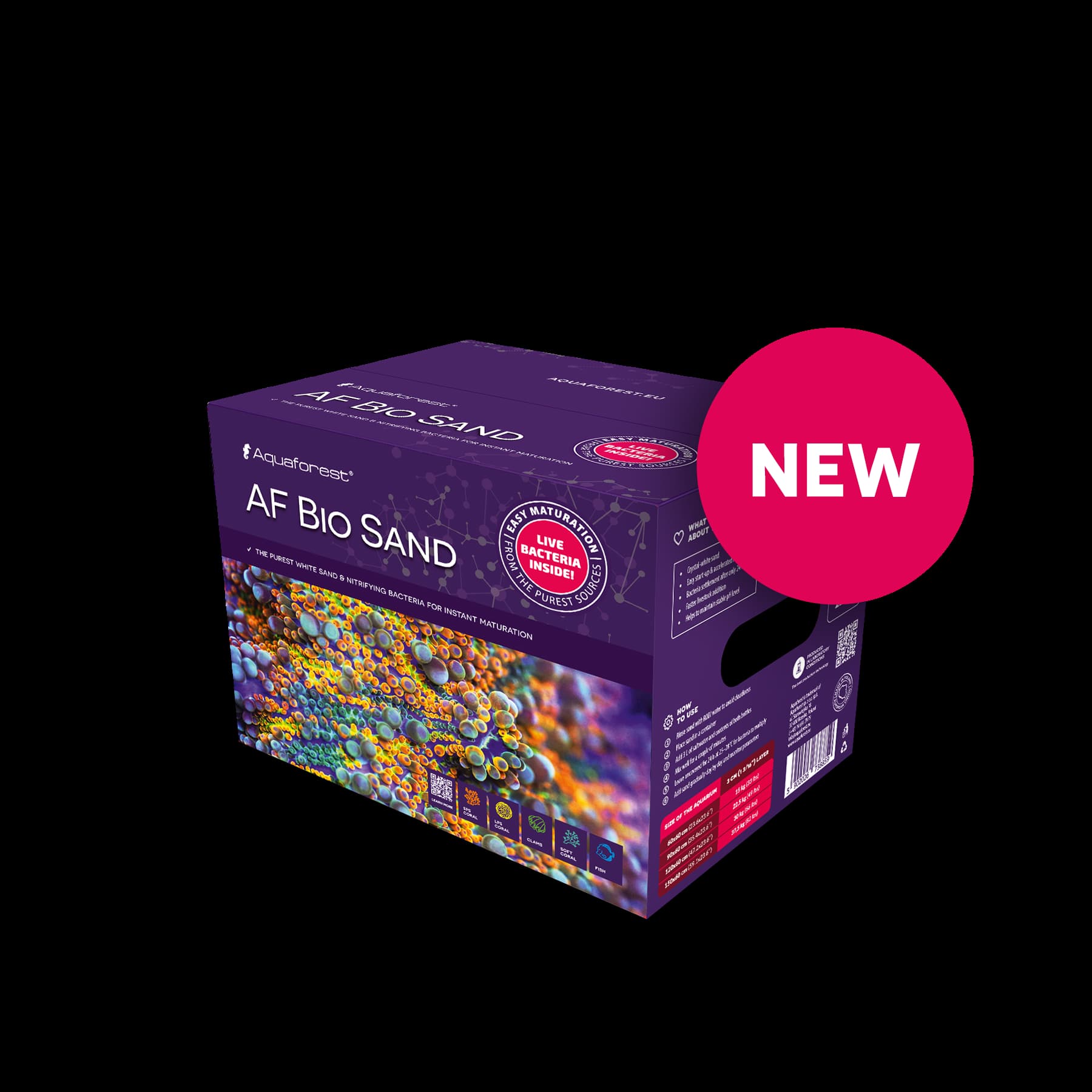 Aquaforest Bio sand 1-2mm 10kg