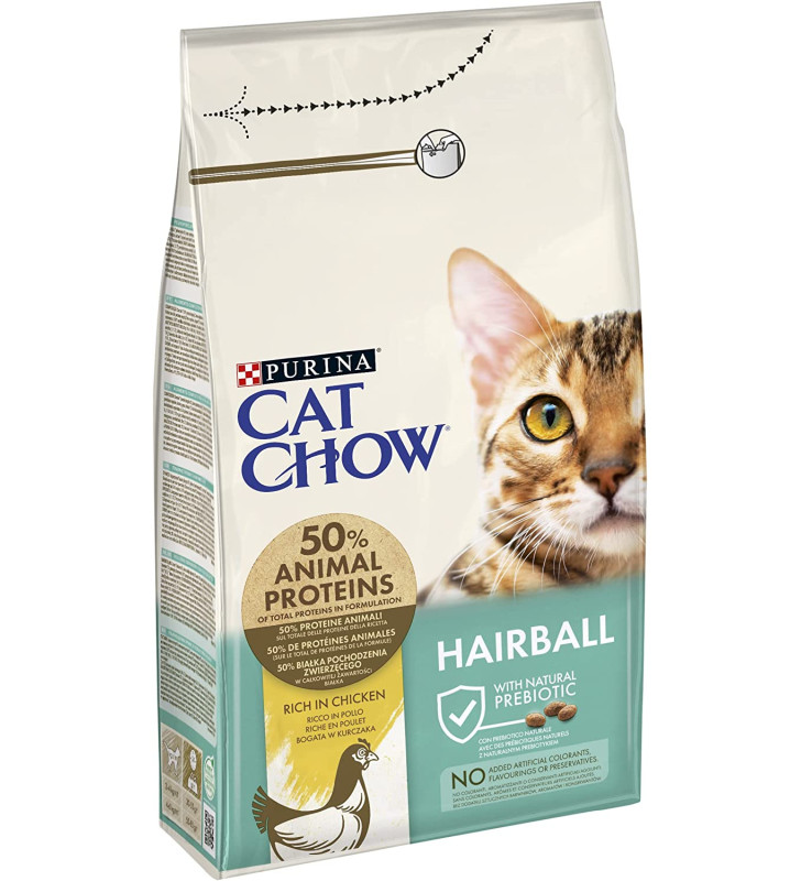 ASP Cat Chow SC Hairball 1,5kg 1/2