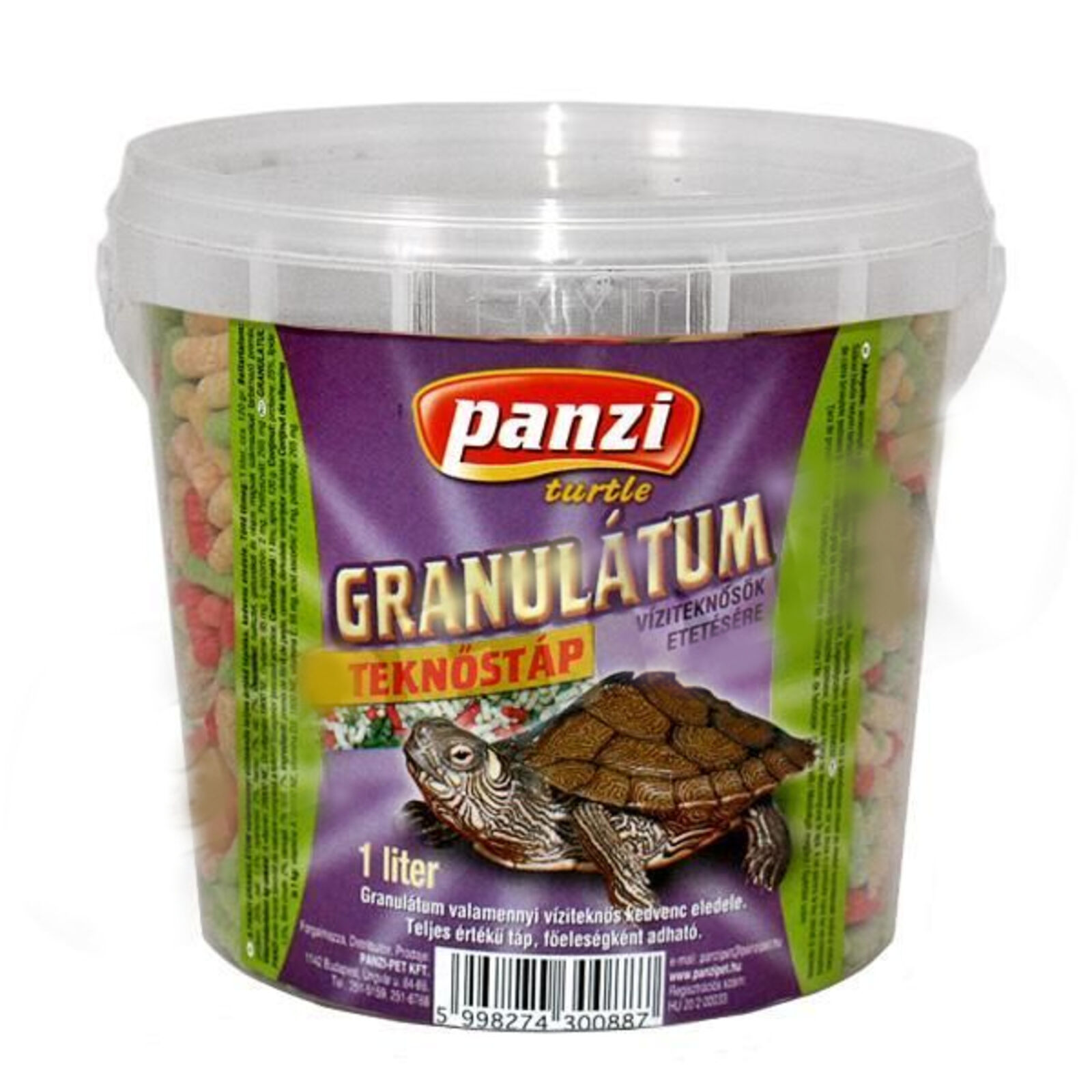 Panzi Sticks 1l za kornjače