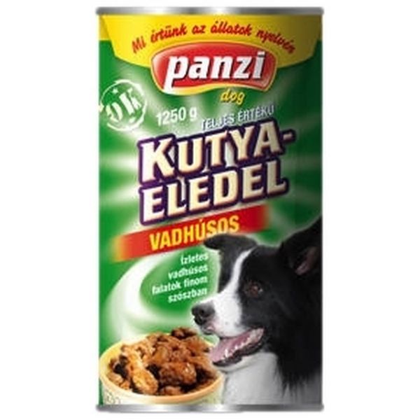 Panzi konzerva Regular dog 1240g divljač XX