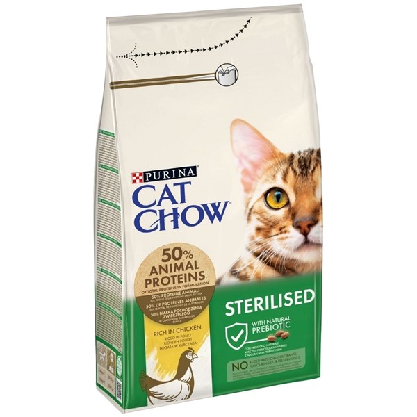 Cat Chow SC Sterilised 1,5kg 1/2