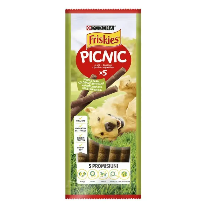 Poslastica za pse PICNIC Govedina 42g 1/16
