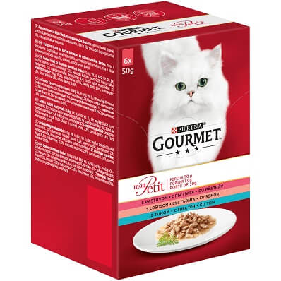 ASP Gourmet MonPetit Pastr/Losos/Tuna 6x50g 1/8