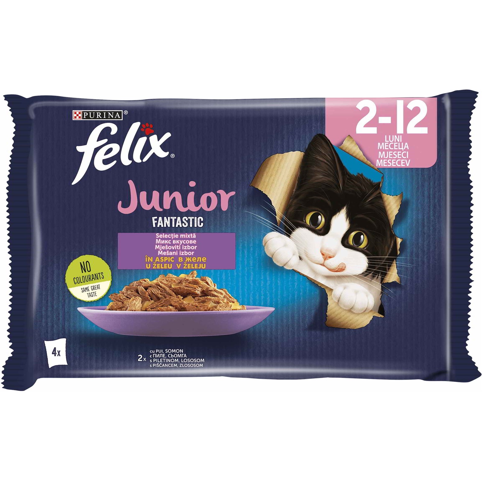 Felix 4x85g Junior Piletina 1/12