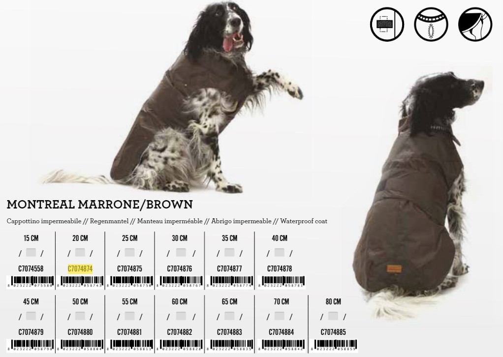 K Kabanica Montreal 30cm SMEĐA