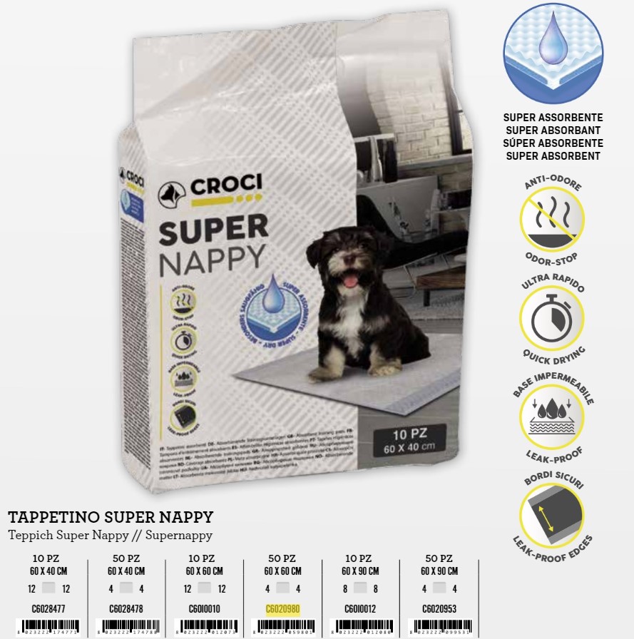 Pelene 60x60cm 50kom