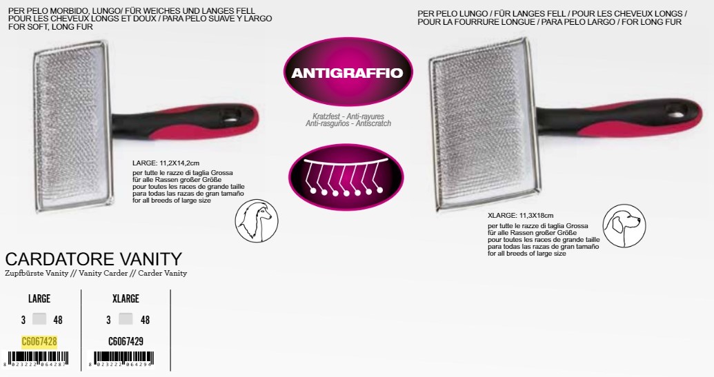 Četka metal 11.3x18 XL Vanity xT