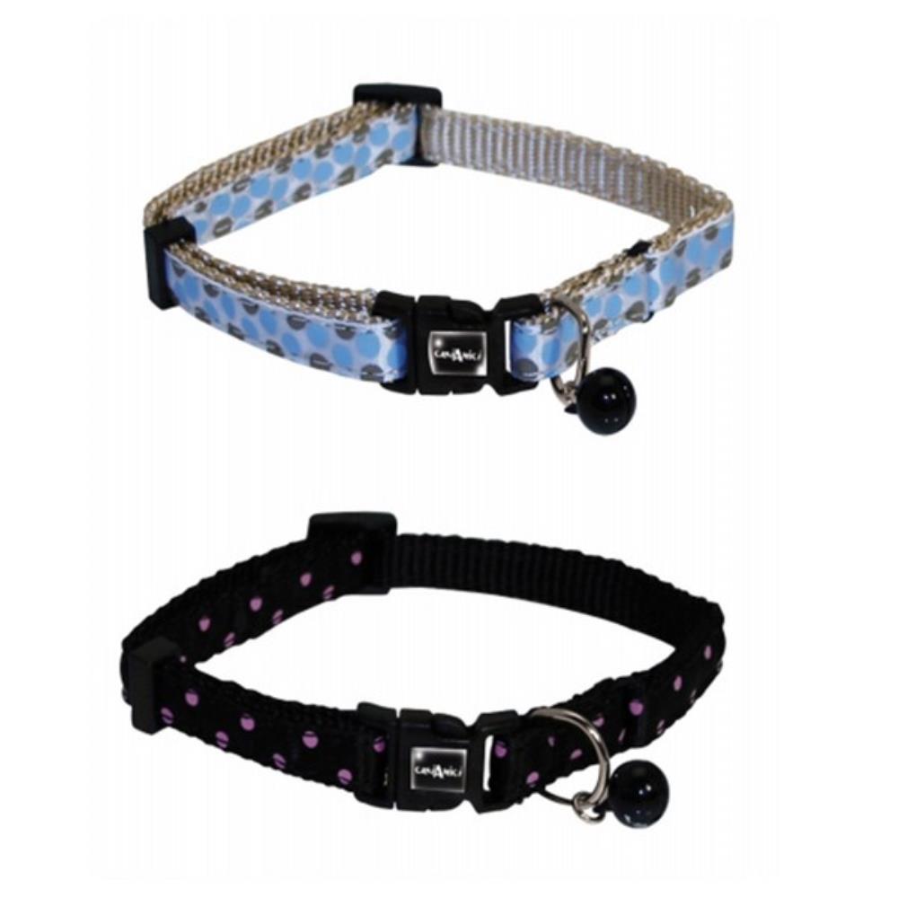 Ogrlica za Mace TOČKICE mix boje