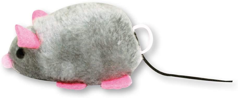 Igračka za Mace Miš 8cm navijanje vibrirajuća xT