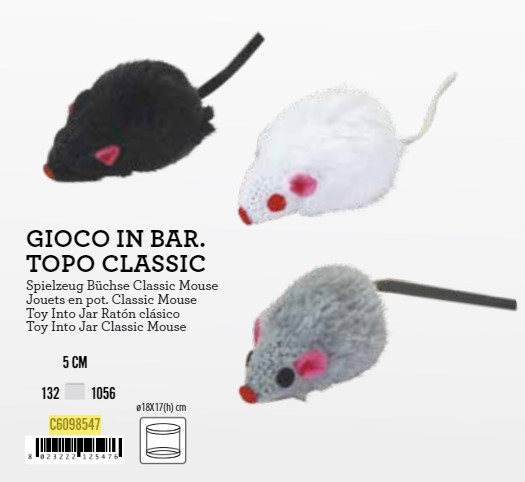 Igračka za Mace Miš 5cm