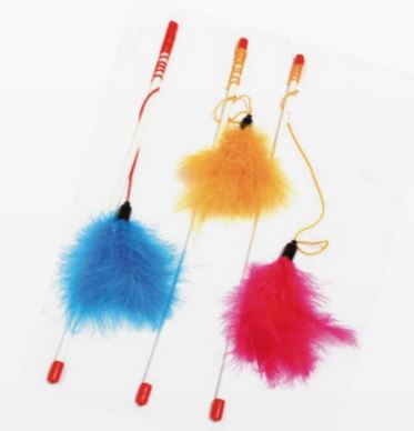 Igračka za Mace Štapić s perom 46,5cm