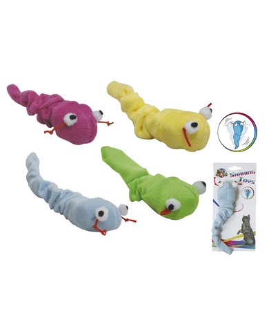 Igračka za Mace Pliš ZMIJA VIBRIRAJUĆA 13cm