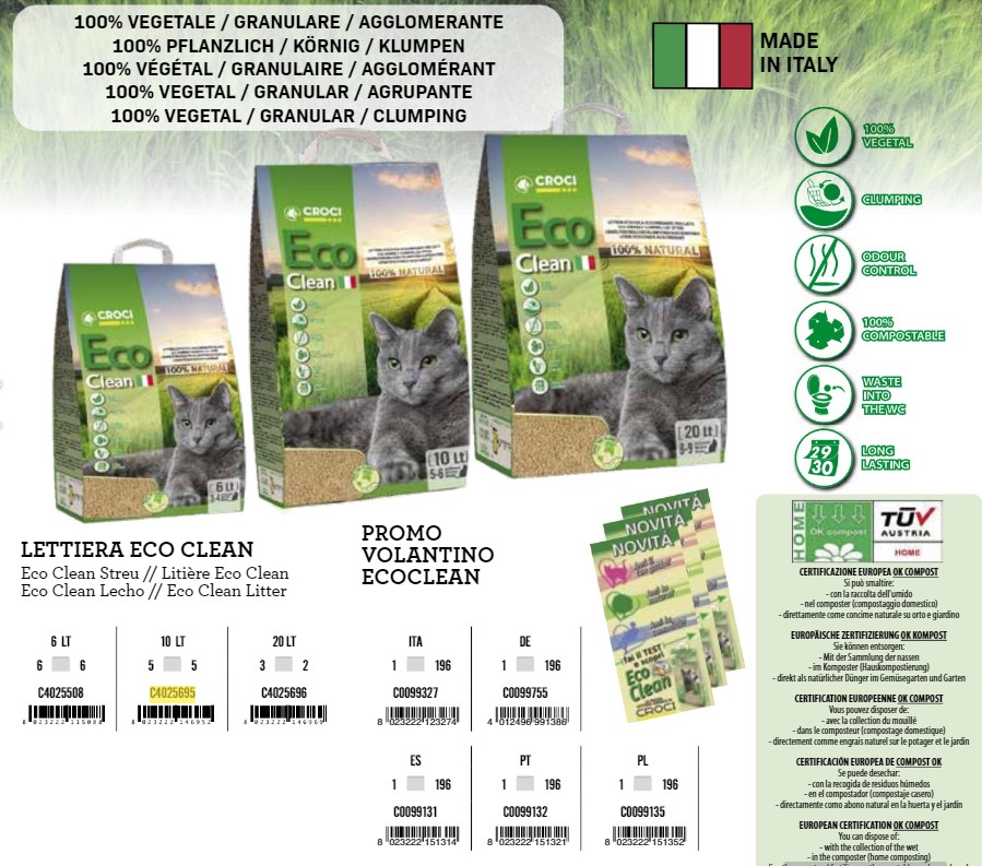 Pijesak mace ECO CLEAN 6l