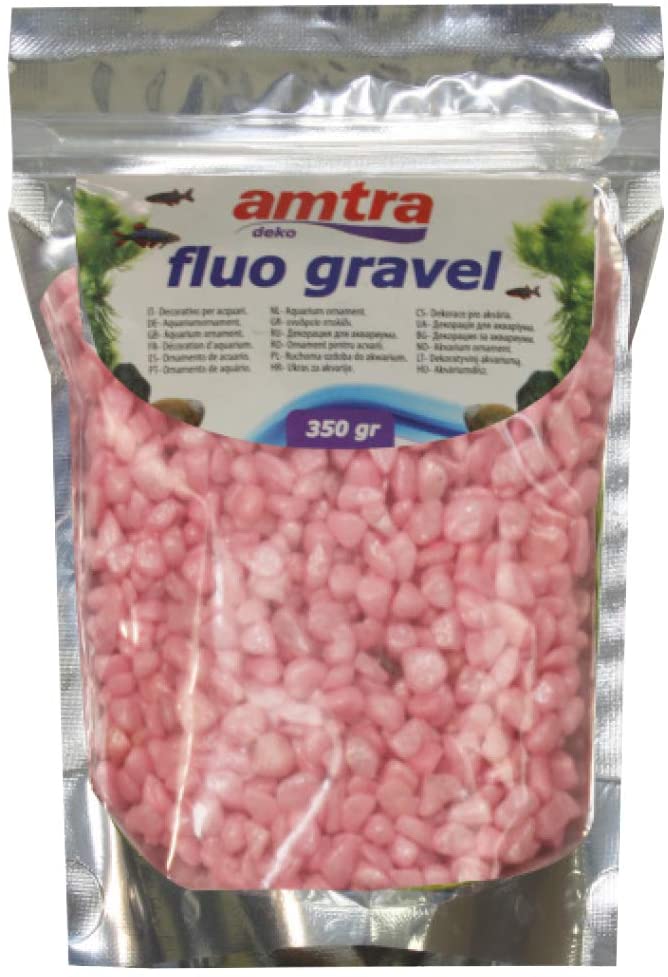 Akvarijski Pijesak Fluo Pink 350g Amtra