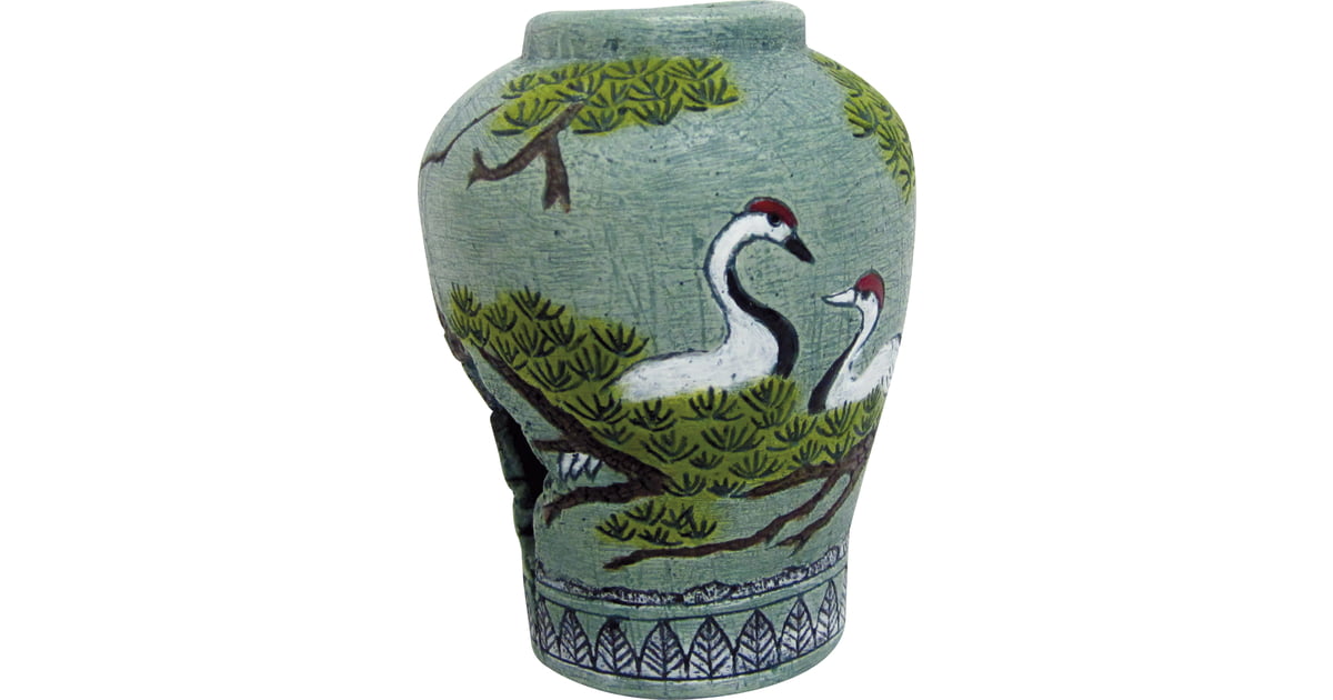 Akvarijski Ukras Amfora egipatska labudovima Amtra