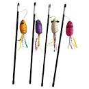 Igračka za Mace Štapić Miš špaga mix 46cm