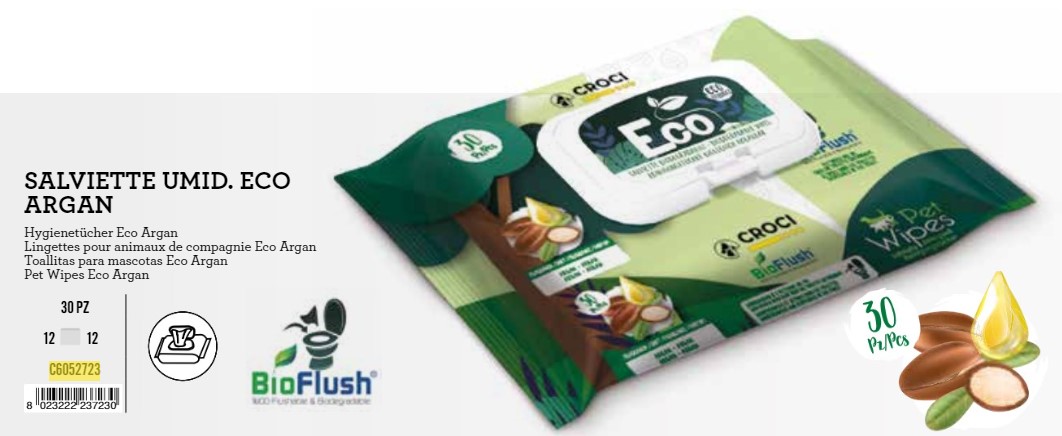 Gills vlažne maramice ECO 30 kom. Argan