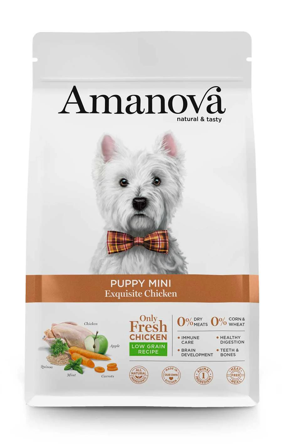 Amanova dog puppy mini Exquisite pile 2kg