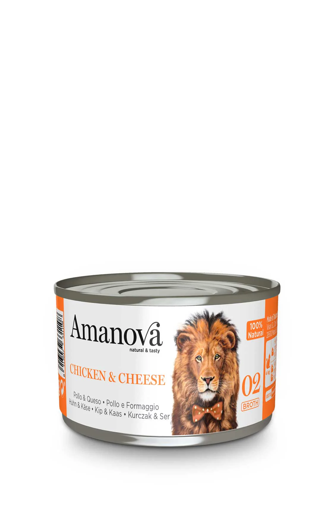 Amanova cat adult konz. 70g pile/sir u bujonu