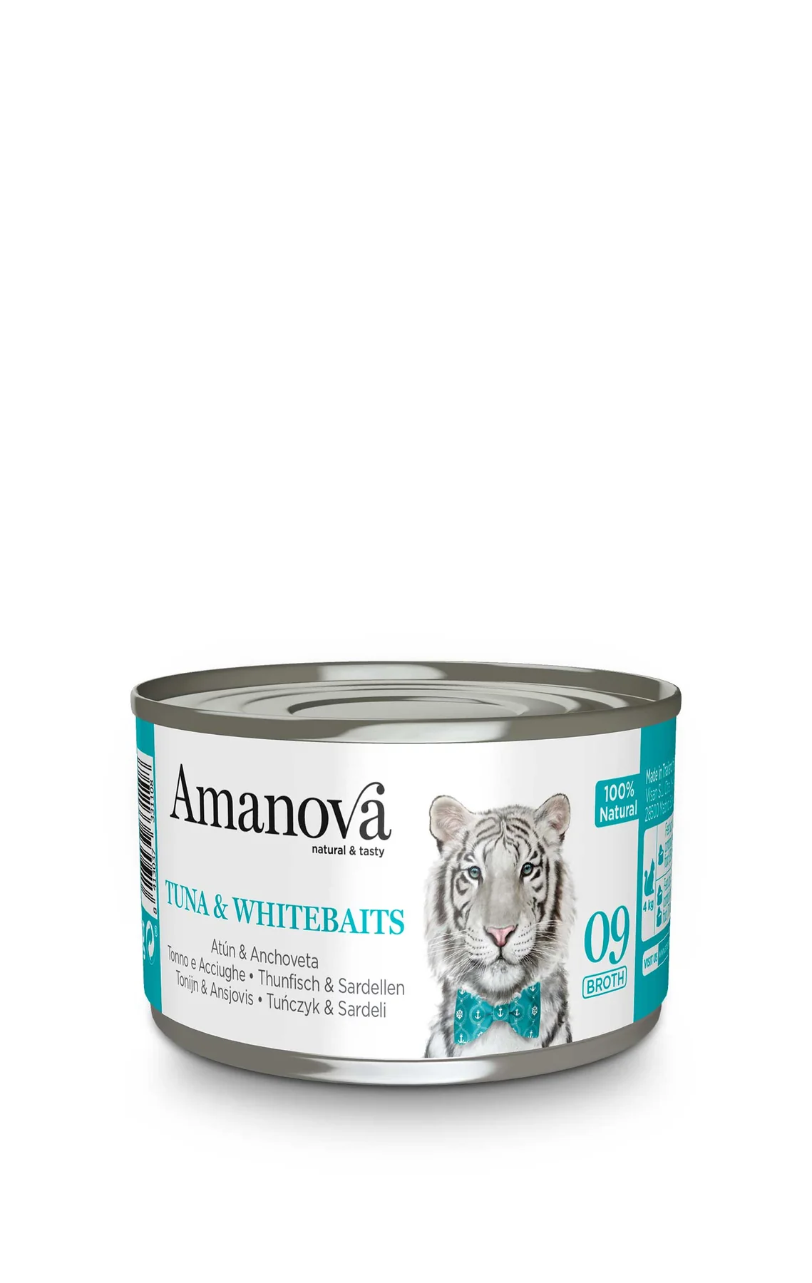 Amanova cat adult konz. 70g tuna/inćuni u bujonu