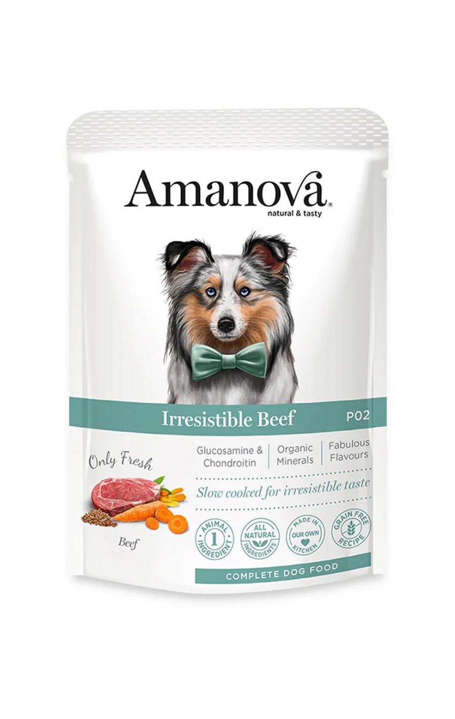 Amanova dog 100g Irresistible govedina 1/12