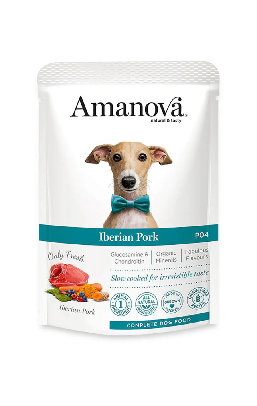 Amanova dog 100g Iberian pork 1/12