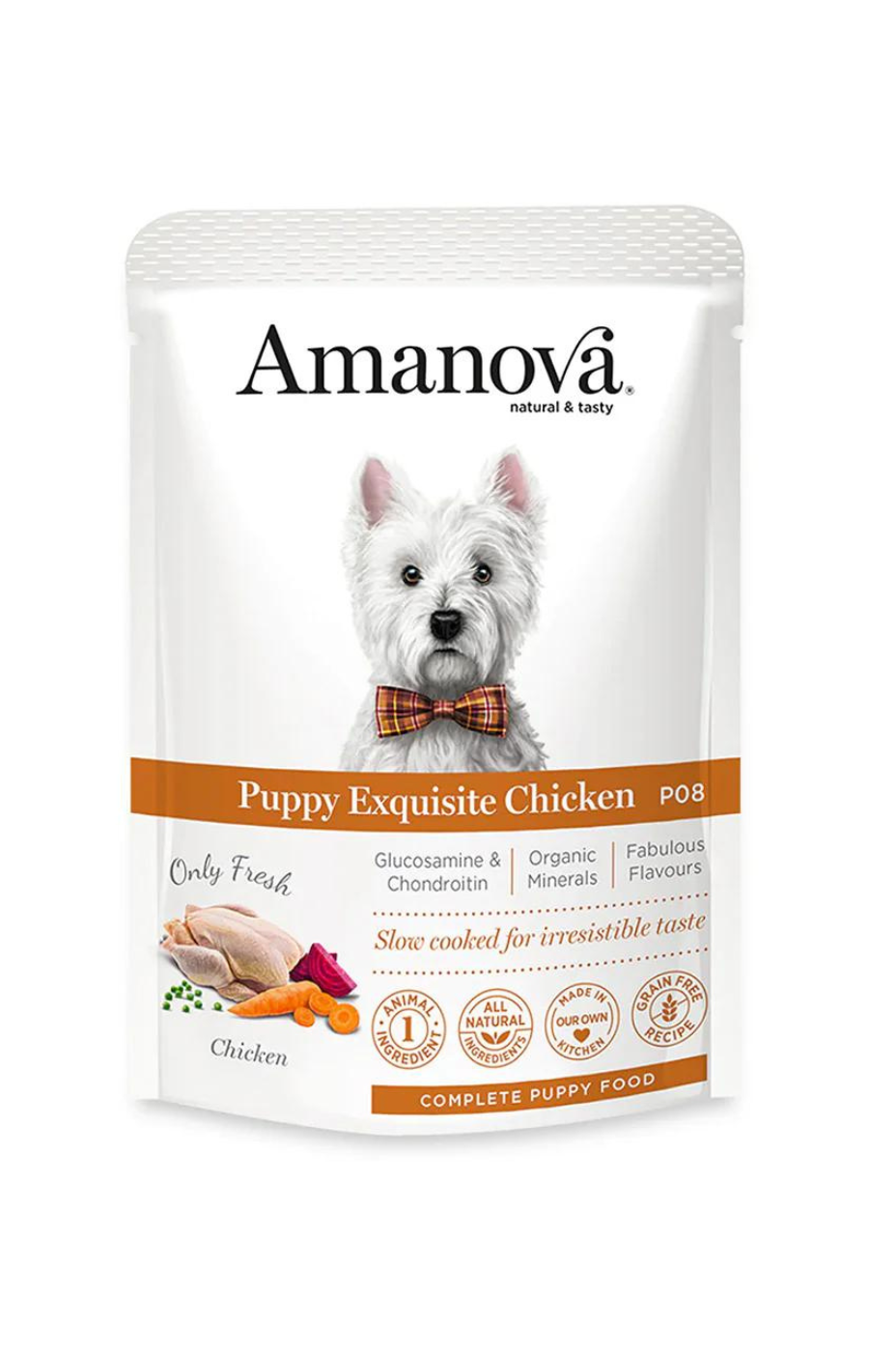 Amanova dog 100g Puppy Exquisite pile 1/12
