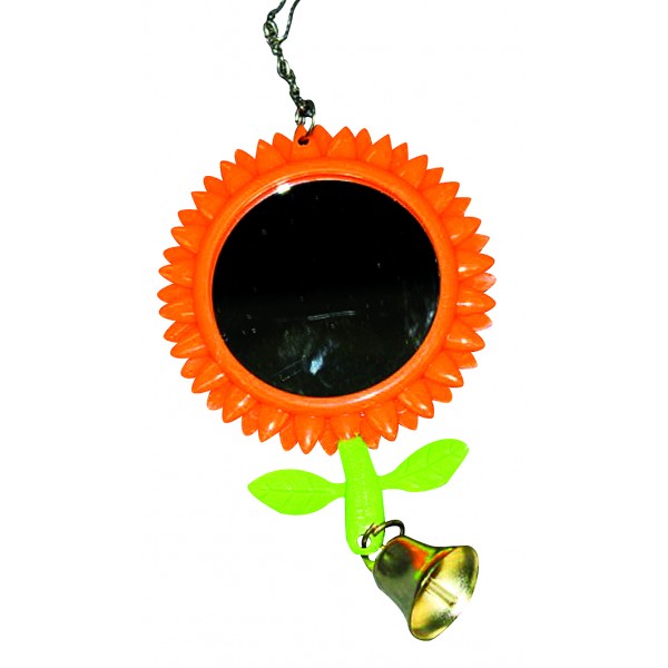 Igračka za Ptice ogledalo cvijet 16cm Tatrapet