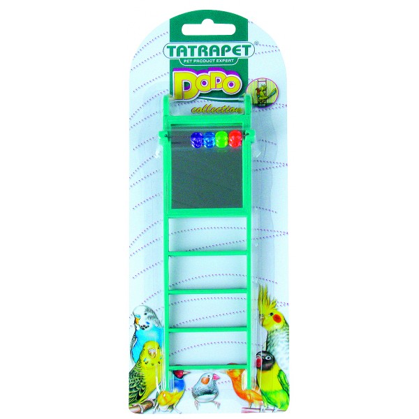 Igračka za Ptice ljestve/ogledalo 22cm plastična Tatrapet