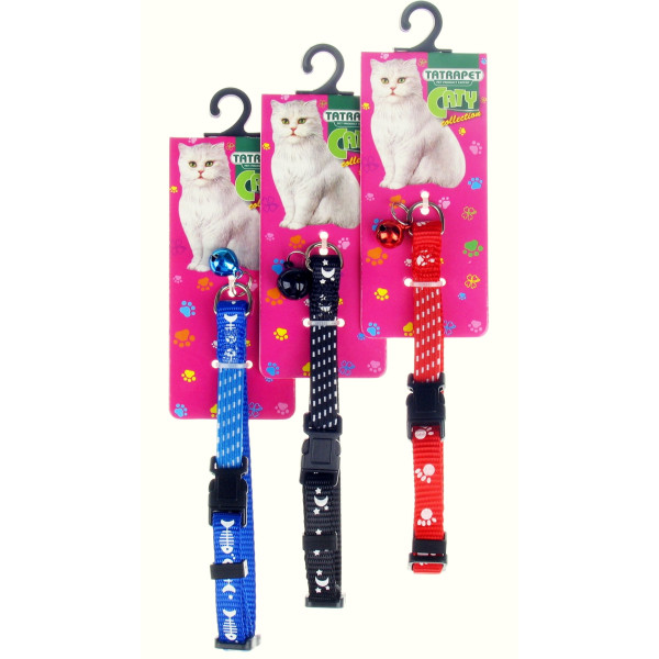 Ogrlica za mace 1x17,5-30cm mix Tatrapet