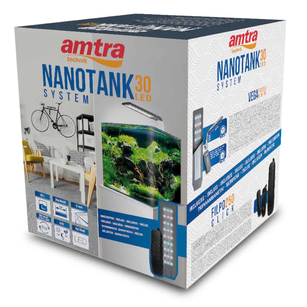W Akvarij Nanotank System 30 30x30x35cm